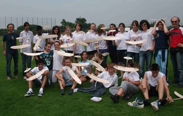 Immagine del del corso di aeromodellismo
